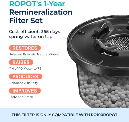 Bluevua Official Dual-Pack Remineralization Filters, One-Year Set
