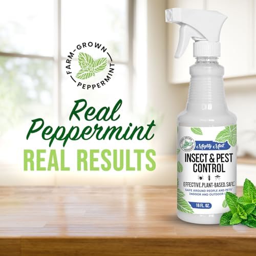 Mighty Mint Peppermint Oil Insect Repellent Spray, 16 oz