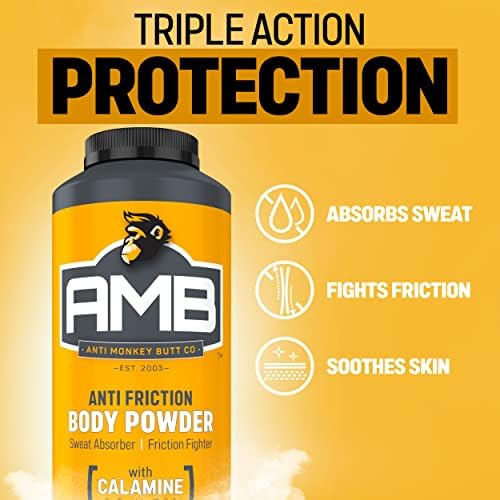 Anti Monkey Butt Body Powder, Talc-Free, 8 oz