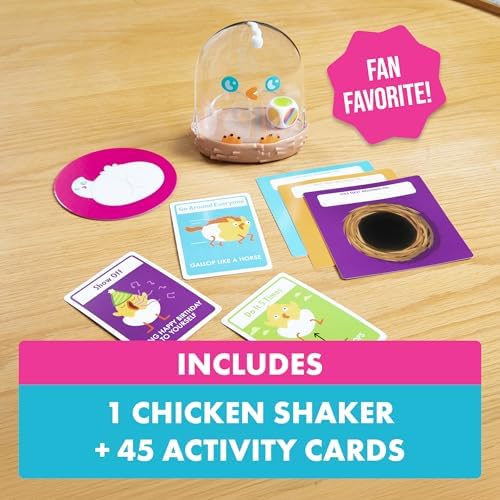 Exploding Kittens Hurry Up Chicken Butt, 2-6 Players, Age 4+ Kids Game