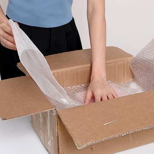 wanguagua Bubble Packing Moving Wrap, 12 Inch x 72 ft Total, 2 Pack