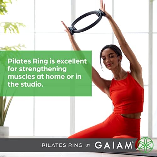 Gaiam Pilates Ring Fitness Circle, Toning Arms, Legs & Core
