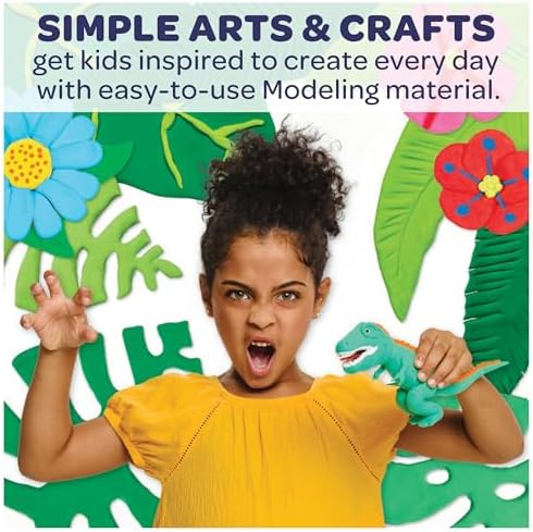 Crayola Model Magic Deluxe Variety Pack (14ct), Kids Air Dry Clay, 7oz, Bulk Modeling Clay Alternative, Gift for Kids, Ages 4+