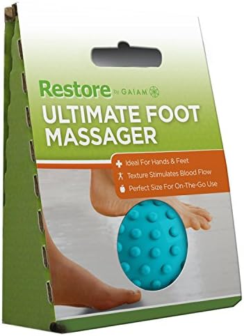 Gaiam Restore Ultimate Foot Massage Roller, Arch & Heel
