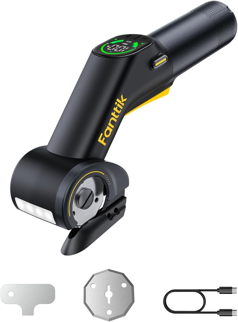 Fanttik C10 Pro BowGuide Electric Cardboard Cutter, Rotary Box Cutter