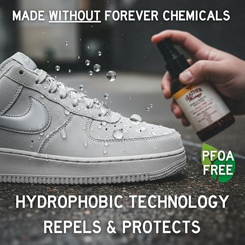Leather Honey Suede & Nubuck Protector Spray – Non-Toxic, Non-Aerosol