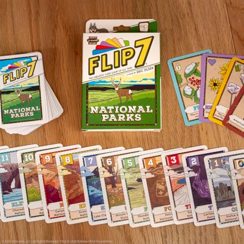 Flip 7: National Parks, Art Inspired by America’s Iconic Natural Wonders