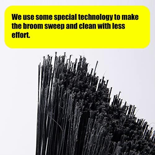 Yocada Heavy-Duty Broom Outdoor Commercial Broom 54Inch