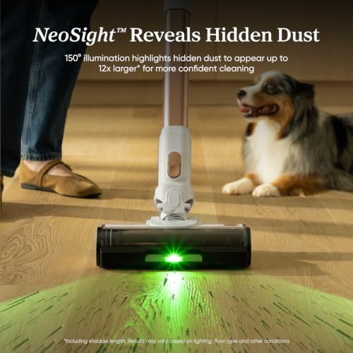 Levoit VortexIQ® Cordless Vacuum Cleaner for Pet Hair, 50-Min Runtime