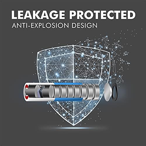 Voniko 27A 12V Alkaline Battery Pack of 6 - Long Lasting 12 Volt A27 Battery for Remote and Doorbells