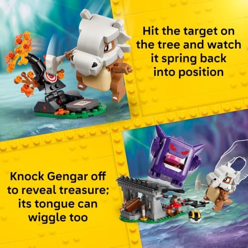 LEGO Pokémon SMART Play: Cubone and Gengar's Spooky Showdown 72166