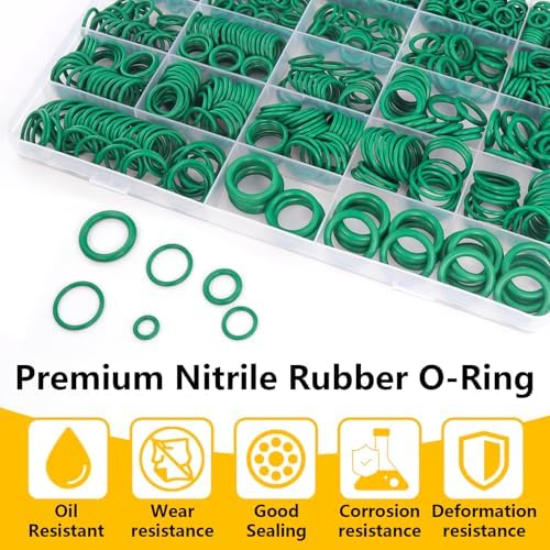 485 PCS Metric AC O Ring Kit for R134a Automotive Air Conditioning
