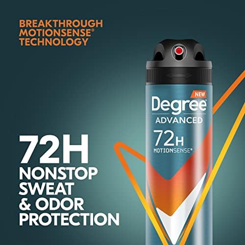 Degree Men Advanced Antiperspirant Deodorant Dry Spray Adventure 3.8 oz
