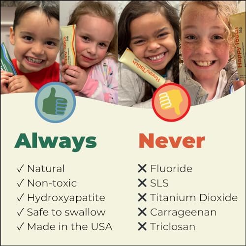 Hydroxyapatite Toothpaste, Whitening, Fluoride Free, Vanilla Frosting 4oz