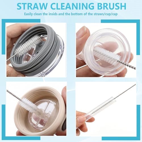 18PCS Crevice Cleaning Brush Hard Bristle Scrub Brushes for Gaps with Box