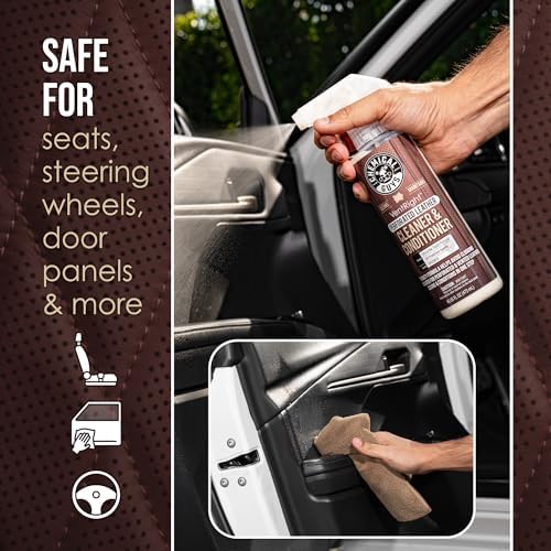 Chemical Guys, VentRight Leather Cleaner & Conditioner, Vented Seats, 16 oz