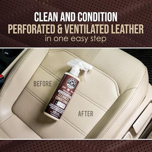 Chemical Guys, VentRight Leather Cleaner & Conditioner, Vented Seats, 16 oz