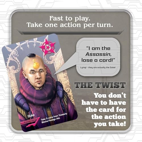 Indie Boards & Cards Coup Card Game