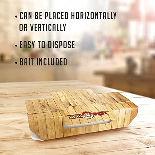 Trap a Pest Sticky Indoor Roach Traps - Non-Toxic Glue Traps - 18 Pack