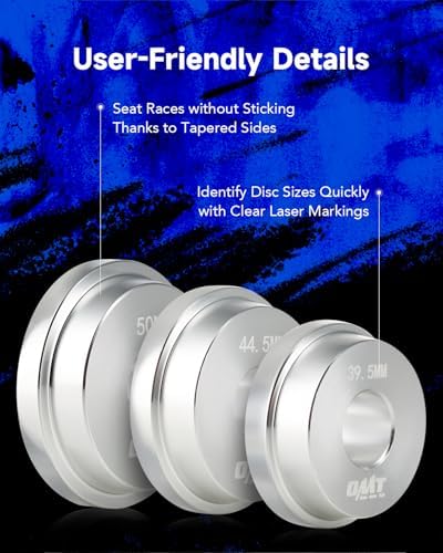OMT Bearing Press Kit, 10pc Bearing Race and Seal Driver Set