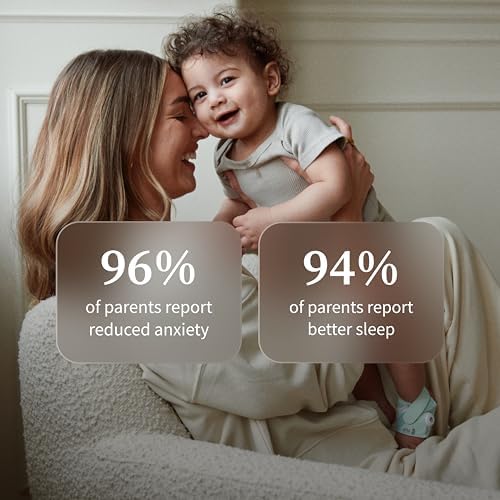 Owlet Dream Sock Smart Baby Monitor, Better Sleep for Baby & You