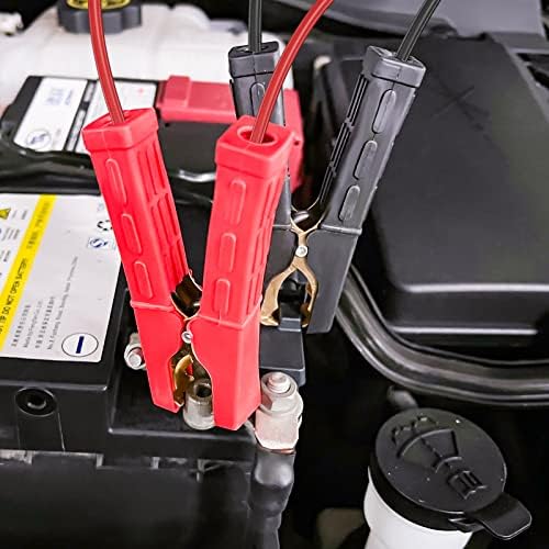 Goupchn Heavy Duty Crocodile Clamps 500A 2PCS Car Battery Charger Clips