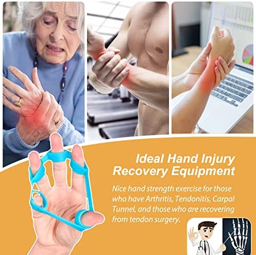 Pnrskter Hand Grip Strengthener, Finger Exerciser, Grip Strength Trainer
