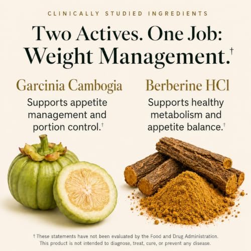 GLP-1 Supplement for Weight Management & Appetite Suppressant, 60ct