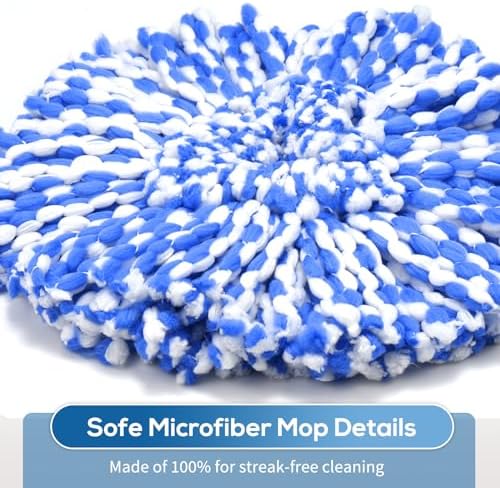 RinseClean Spin Mop Replacement Head for O Ceda RinseClean Dual System