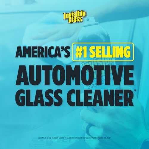 Invisible Glass Premium Glass Cleaner Aerosol Spray, 15 oz