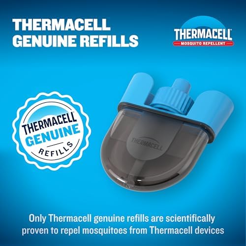 Thermacell E-ZoneGuard Mosquito Repellent Refill, 40-Hr, Rechargeable