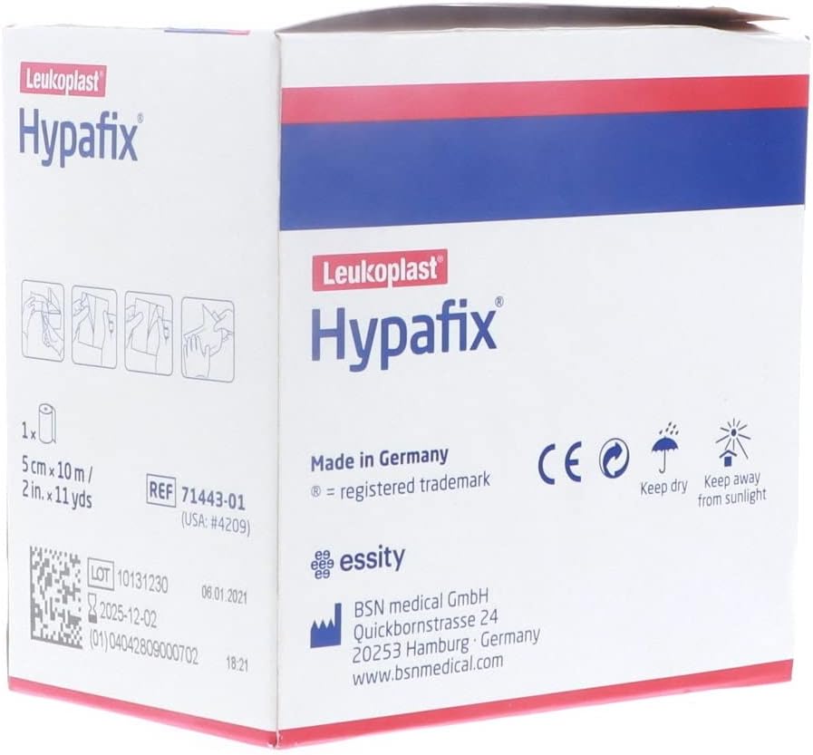 Hypafix Dressing Retention Tape: 2" X 11 Yds Each