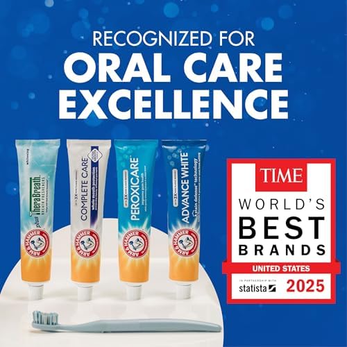 ARM & HAMMER Plus TheraBreath Toothpaste, Icy Mint, 5.5 oz, 2-Pack