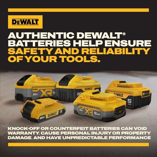 DEWALT 20V MAX Battery, Lithium Ion, 5.0Ah (DCB205)