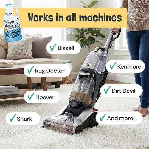 Sunny & Honey Carpet Cleaner Shampoo Solution for Machines, 32floz Summer
