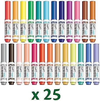 Crayola Pip-Squeaks Washable Markers 65ct, Coloring Art Supplies for Kids