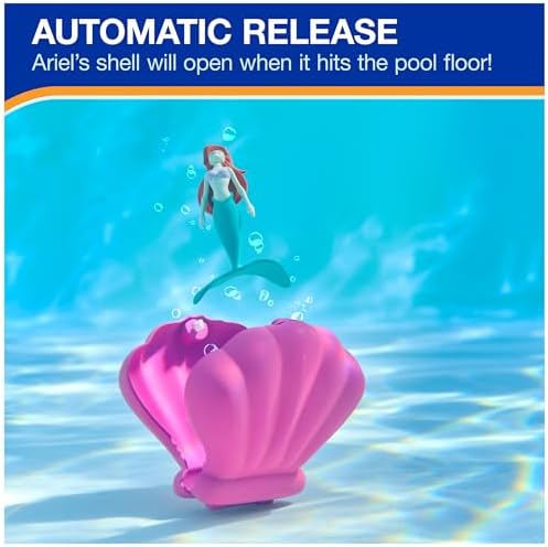 SwimWays The Little Mermaid Ariel Dive N’ Surprise Pool Toy for Ages 5+