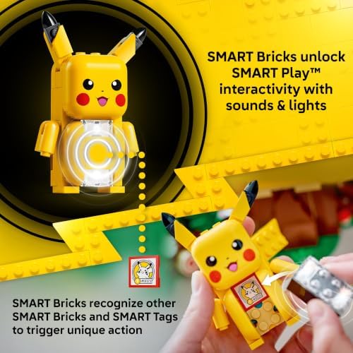 LEGO Pokémon SMART Play: Training House with Pikachu 72164