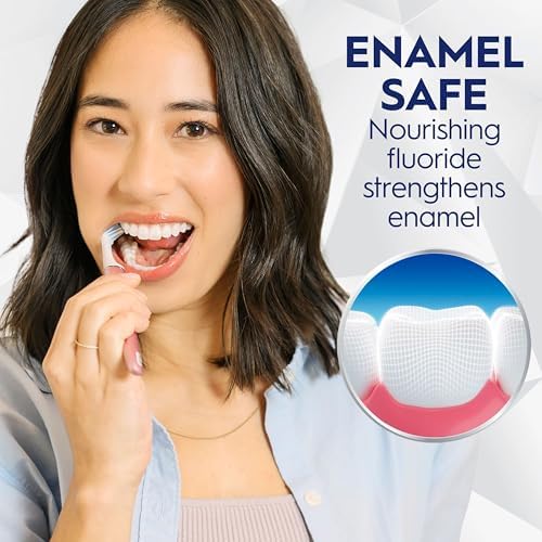 Crest 3D White Brilliance Pro Ultra White Teeth Whitening Toothpaste, 3.8 oz, Anticavity Fluoride Toothpaste, 4% Hydrogen Peroxide, Active Whitening Protection
