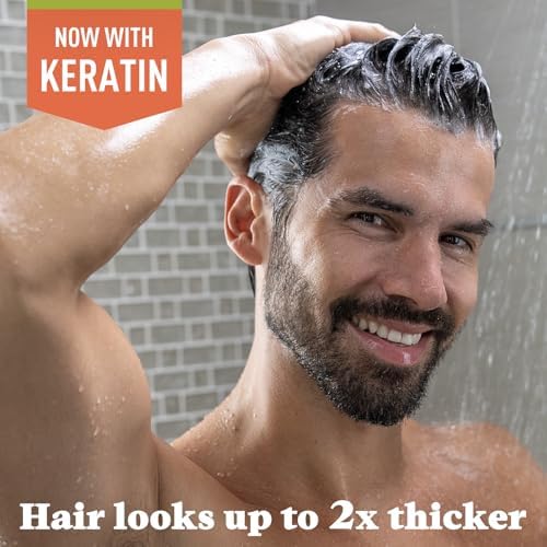 SHAMPOO JUST FOR MEN Control GX Gray Reducing, Light, 4 Fl Oz (3 Pack)