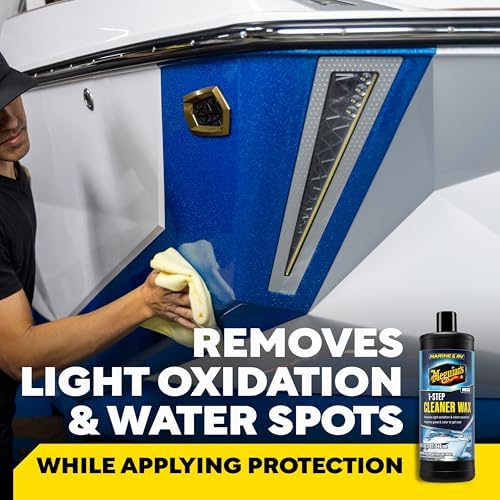 Meguiar's M50 Marine/RV One-Step Cleaner Wax, 32oz