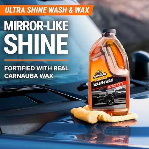 Armor All Cleaning Kit, Car Wash Soap, Wash Mitt & Microfiber Towel