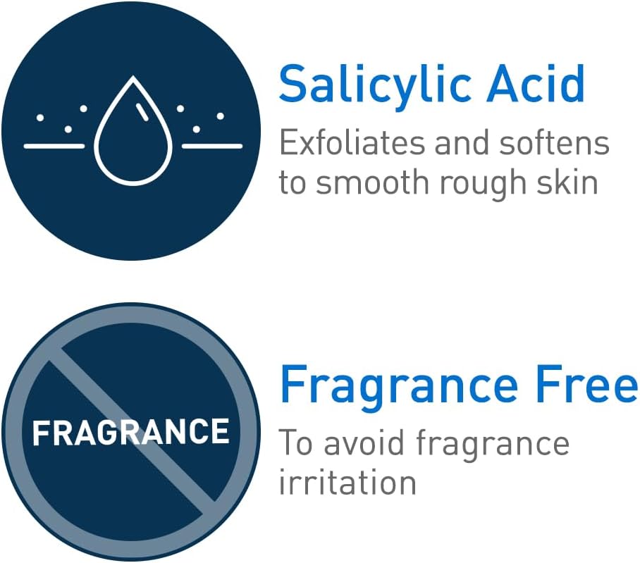 CeraVe Salicylic Acid Body Wash, Exfoliates Rough and Bumpy Skin, 10oz