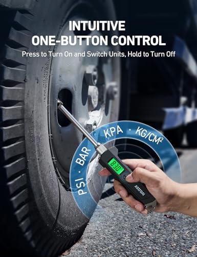 AstroAI Heavy Duty Digital Tire Pressure Gauge 0-230 PSI