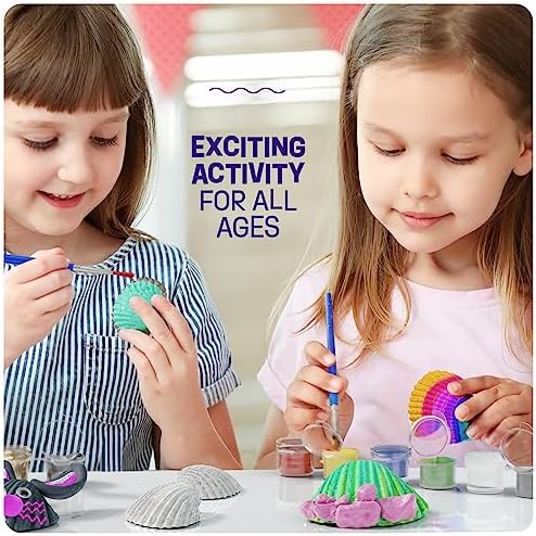 Shell Painting Craft Kit for Kids - Craft Activities Kits - Arts & Crafts