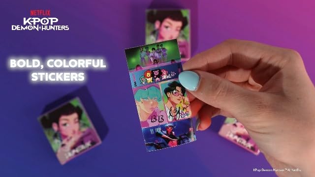 Horizon Group USA Sticker Party Packs, Kpop Demon Hunters