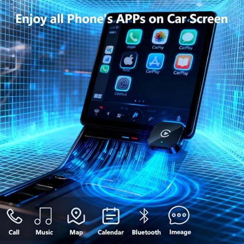 2026 Wireless CarPlay Adapter for iPhone & Android Device