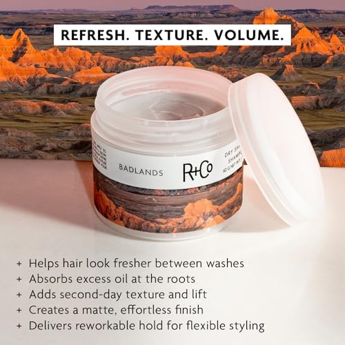 R+Co Badlands Dry Shampoo Paste, Dry Shampoo + Styling Paste