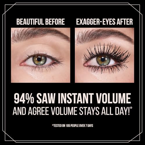 Charlotte Tilbury Instant Volume and Length, No Clump Mascara with 28 Hour Smudge Proof & Flake Proof Wear – All Day Wear Formula