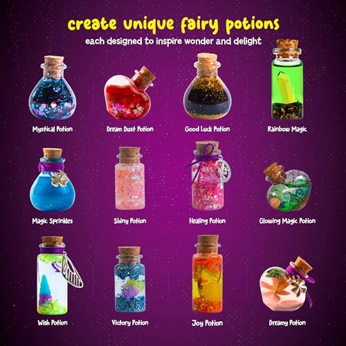 Fairy Magic Potion Kit for Kids - Magical Workshop Craft Kits - Girls Gifts